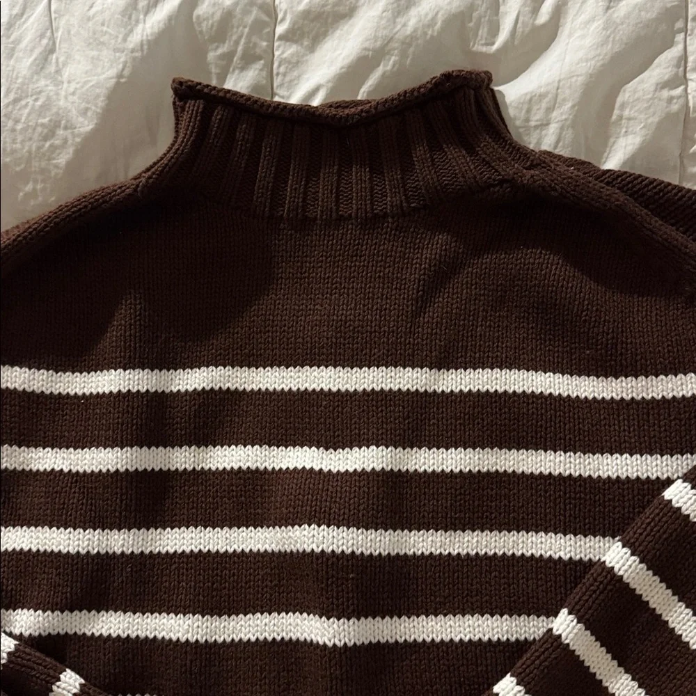 J.Crew Striped Rollneck Sweater - NWT - Picture 5 of 8